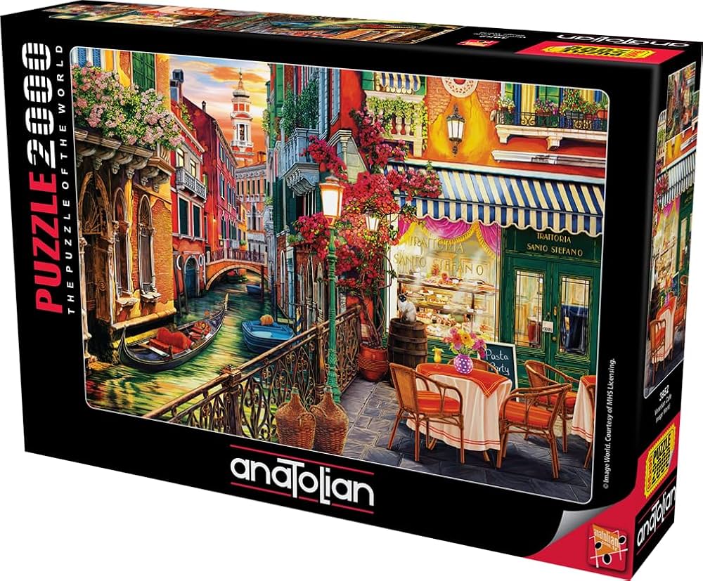 Venetian Cafe - 2000 Piece Anatolian Puzzle ANA3952