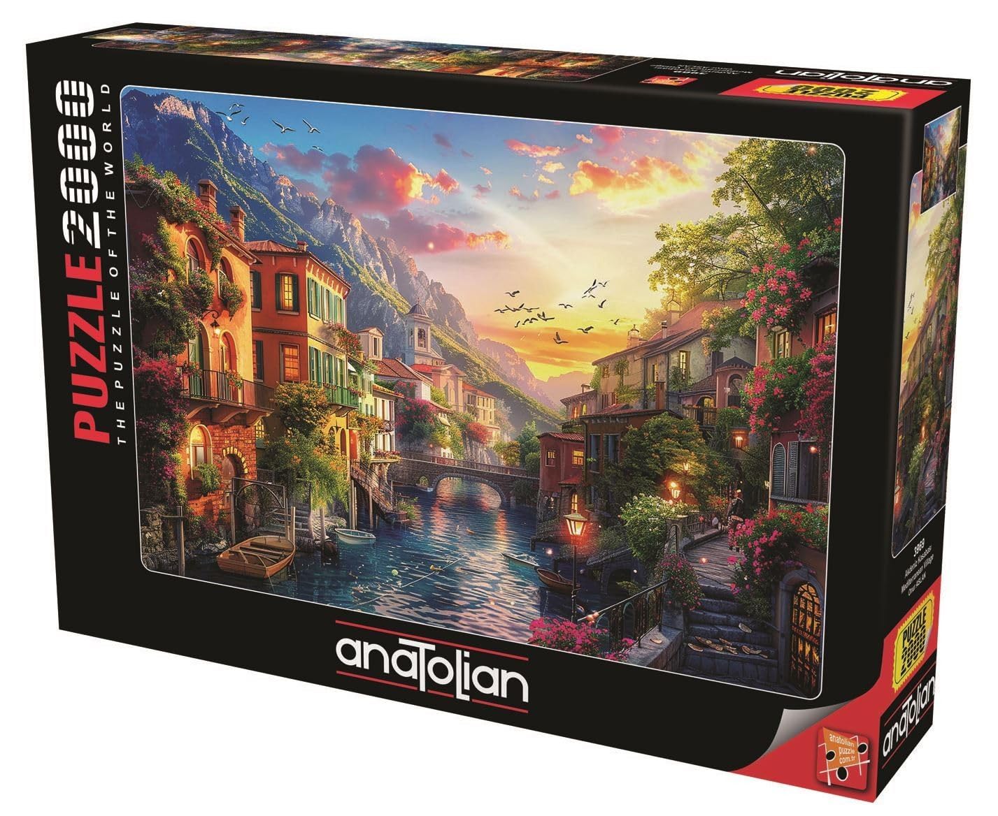 Mediterranean Village - 2000 Piece Anatolian Puzzle ANA3969