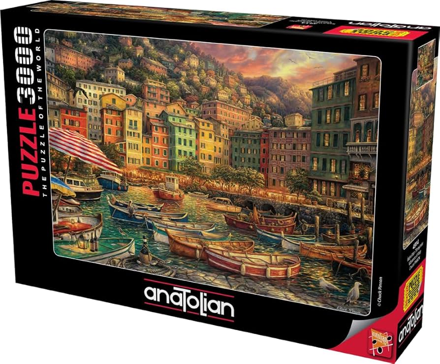 Vibrance of Italy - 3000 Piece Anatolian Puzzle ANA4914