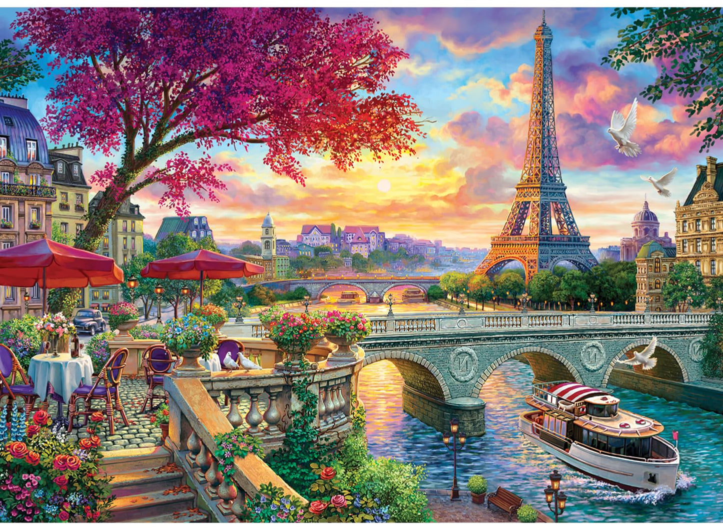Blooming Paris - 3000 Piece Anatolian Puzzle ANA4919