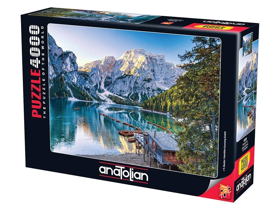 Lago di Braies - 4000 Piece Anatolian Puzzle ANA5205