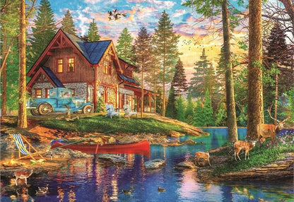 Summer Cabin - 4000 Piece Anatolian Puzzle ANA5206