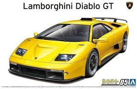 Lamborghini Diablo GT '99 - 1/24 Scale Aoshima 05899