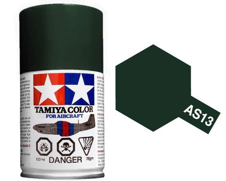 Green (USAF) 100ml Spray Can - Tamiya AS-13