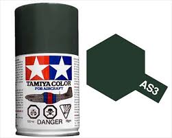 Green Gray (Luftwaffe) 100ml Spray Can - Tamiya AS-3