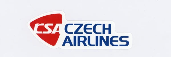 CSA Czech Airlines Sticker - AS17