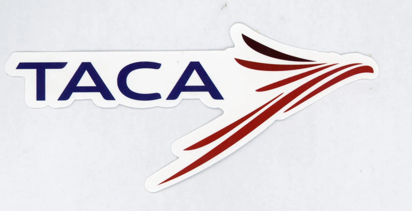 TACA International Airlines Sticker - AS28