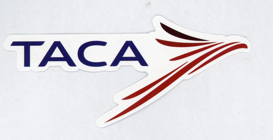 TACA International Airlines Sticker - AS28