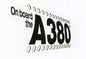On Board the A380 Sticker - A33