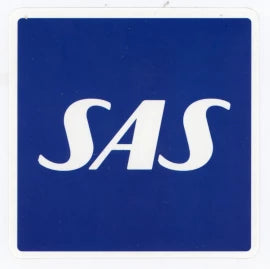 SAS Scandinavian Airlines Sticker - AS38