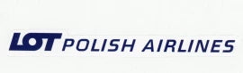 LOT Polish Airlines Sticker - AS4