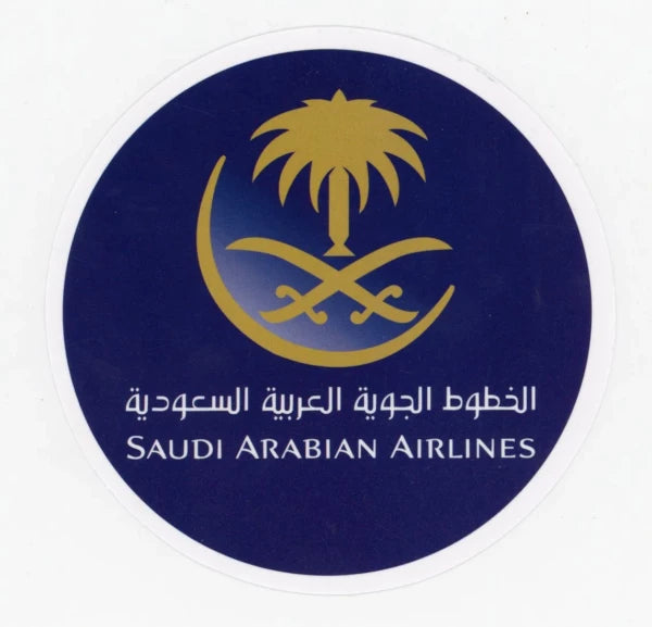 Saudi Arabian Airlines Sticker - AS54