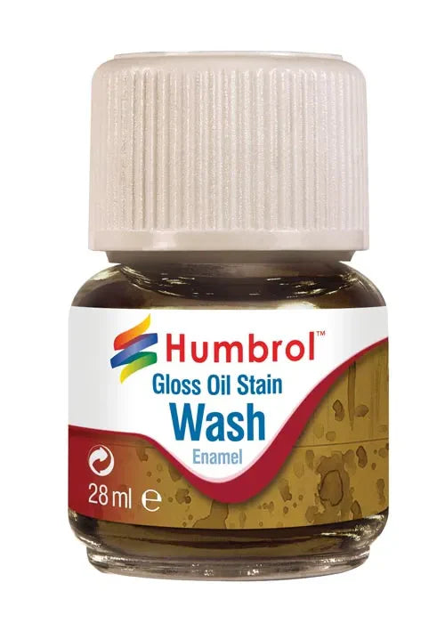 Humbrol Enamel Wash Oil Stain 28ml - AV0209