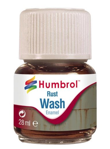 Humbrol Enamel Wash Rust 28ml - AV0210