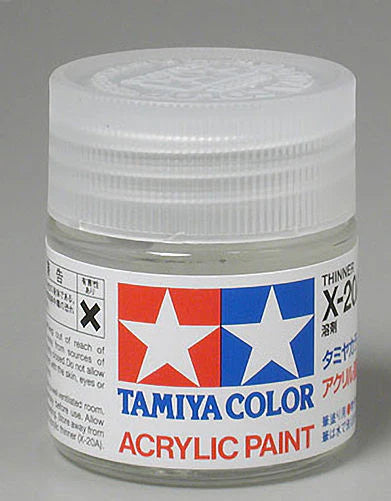 Acrylic Thinner 23ml Tamiya X-20A