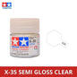 Semo Gloss Clear Acrylic Paint 10ml Tamiya X-35