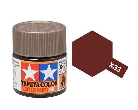 Gloss Bronze Acrylic Paint 23ml - Tamiya X-33
