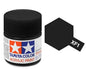 Flat Black Acrylic Paint 23ml Tamiya XF-1