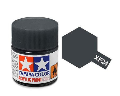 Flat Dark Grey Acrylic Paint 23ml Tamiya XF-24