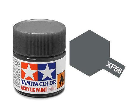 Metallic Grey Acrylic Paint 23ml - Tamiya XF-56
