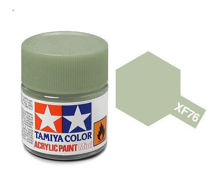 Flat IJN Gray Green Mini Acrylic Paint 10ml Tamiya XF-76