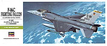 F-16C Fighting Falcon - 1/72 Scale Hasegawa B02