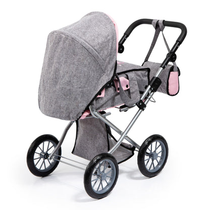 City Star Dolls Pram (Pink/Grey) Fairy Bayer Bay13633AA