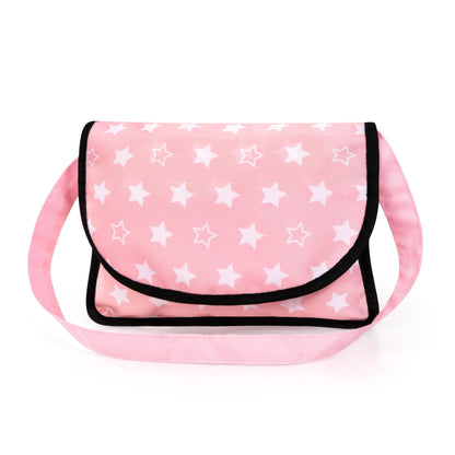 Deluxe Dolls Cosy Pram Set (Pink/Stars) Bayer Bay13730AA