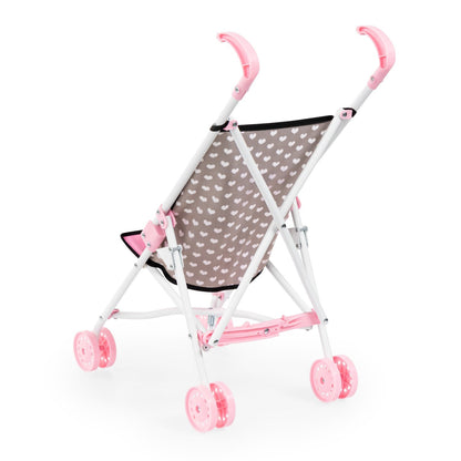 Buggy Dolls Pram (Black/Pink) Bow Bayer Bay30560AA