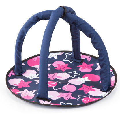 Travelbed Set 9in1 (Blue/Pink) Bayer Bay61769AB