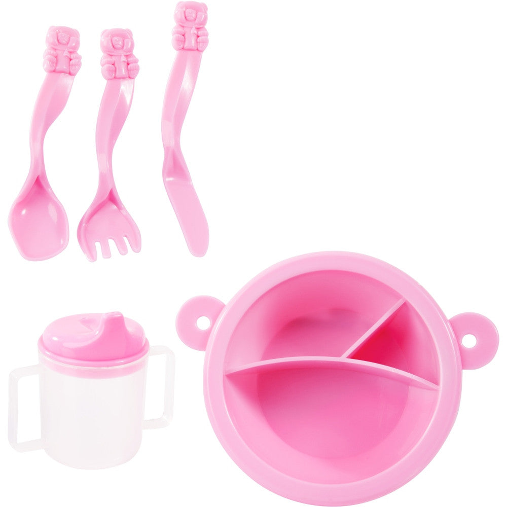 Travelbed Set 9in1 (Blue/Pink) Bayer Bay61769AB