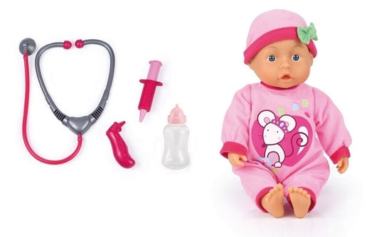 Doctor Set Doll (33cm) with 24 sounds Bayer Bay93378