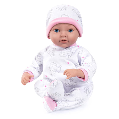 Reborn Baby Doll (38cm) Purple/Elephant Bayer Bay93827AB