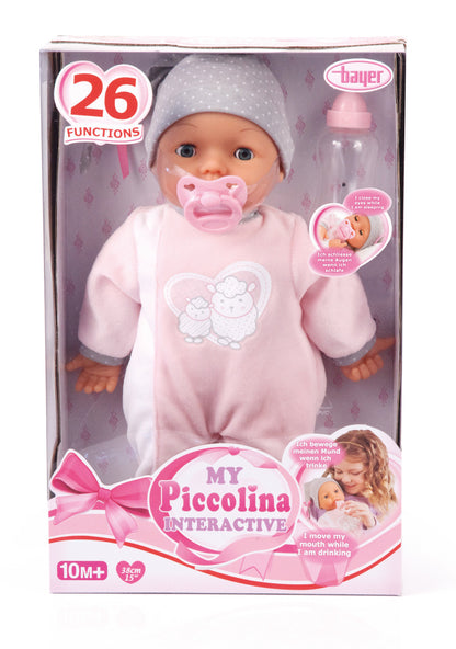 My Piccolina Interactive Doll (38cm) w/sounds Bayer Bay93829
