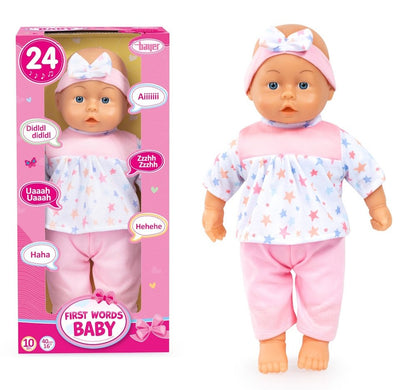 First Words Baby w/24 Sounds – (40cm) Bayer Bay94063AD