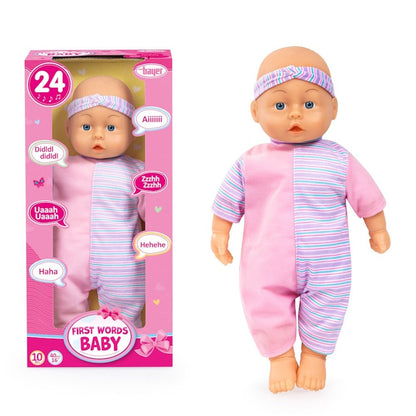 First Words Baby w/24 Sounds – (40cm) Bayer Bay94063AD