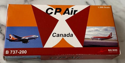 CP Air Boeing 737-200s Set of 2 - 1/500 Scale Big Bird BB5-2004-025