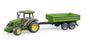 John Deere 5115M w/tipping trailer Bruder Toys BRU02108