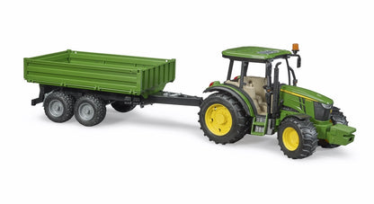 John Deere 5115M w/tipping trailer Bruder Toys BRU02108