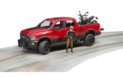 RAM 2500 Power Wagon w/Ducati Desert Sled Bruder Toys BRU02502