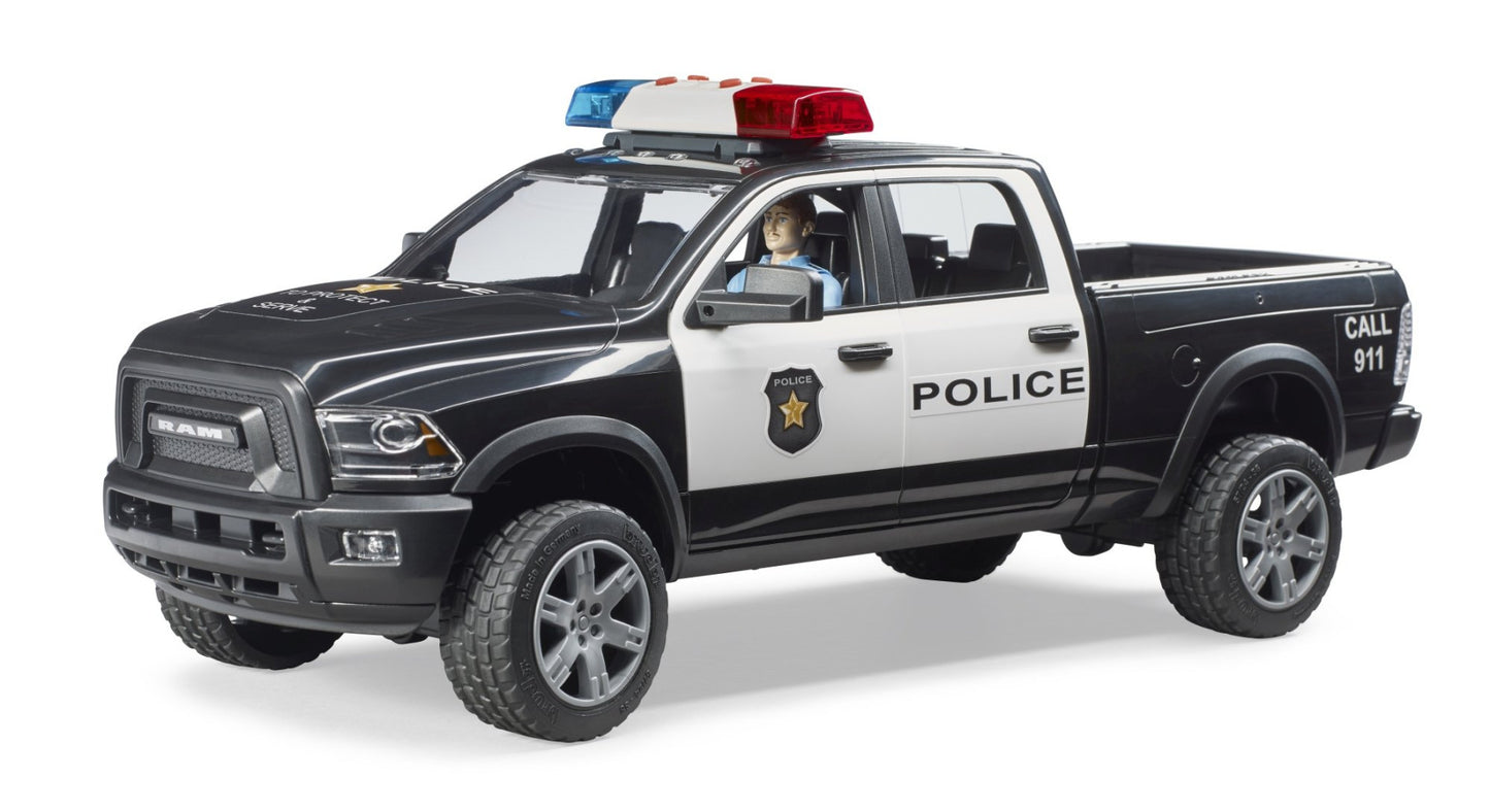 RAM 2500 Police truck w/policeman and accessories Bruder Toys BRU02505