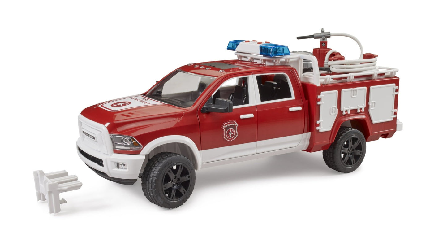 RAM 2500 Fire engine truck with L+S Module Bruder Toys BRU02544