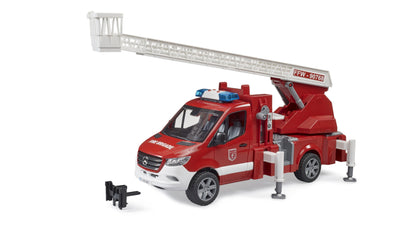 MB Sprinter Fire Engine w/ladder, Waterpump & L+S Bruder Toys BRU02673