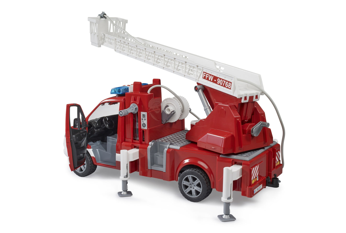 MB Sprinter Fire Engine w/ladder, Waterpump & L+S Bruder Toys BRU02673