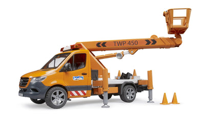 MB Sprinter with working platform and L+S Module Bruder Toys BRU02679
