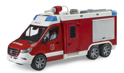MB Sprinter Fire engine with Light + Sound Module Bruder Toys BRU02680
