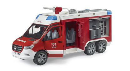 MB Sprinter Fire engine with Light + Sound Module Bruder Toys BRU02680