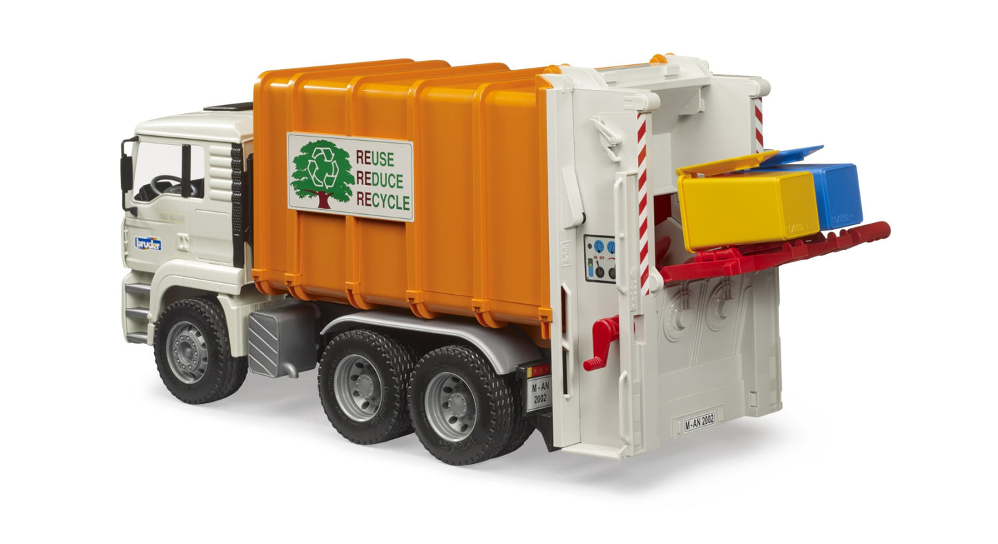 MAN TGA Rear loading garbage truck Bruder Toys BRU02772