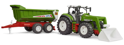 ROADMAX Tractor w/frontloader and Trailer Bruder Toys BRU03452
