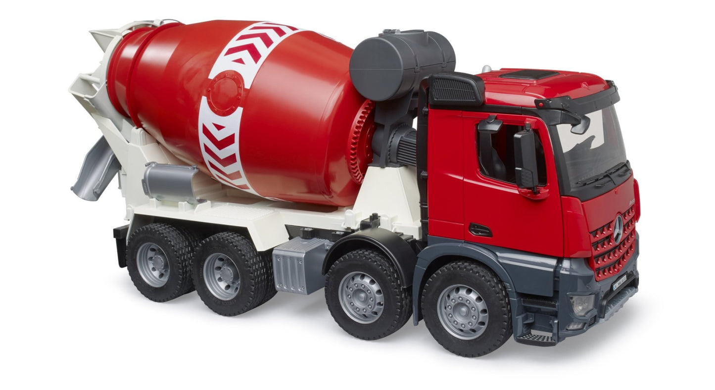 Mercedes-Benz Arocs Cement Mixer Truck Bruder Toys BRU03655